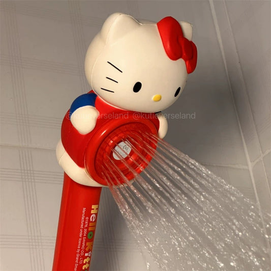 Cute Cartoon Red Cat KTY Shower Head Nozzle