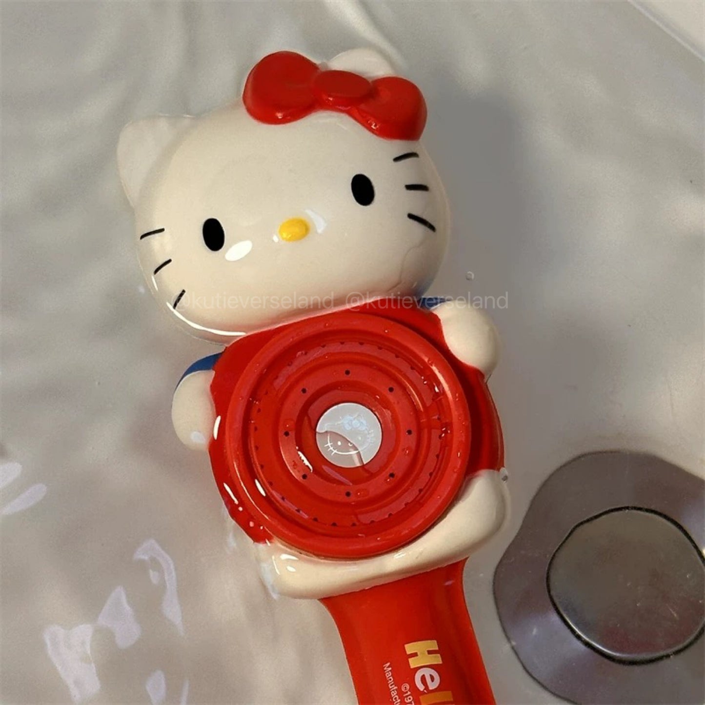 Cute Cartoon Red Cat KTY Shower Head Nozzle