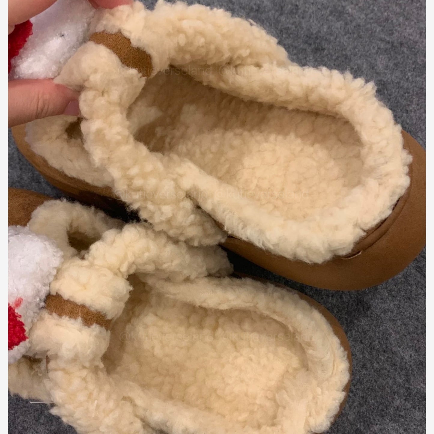 [Seasonal Favorites] Cute Cartoon Cat KTY Fluffy Cozy Comfort Platform Mule Slippers Thick-Soled Outdoor Cotton Loafers